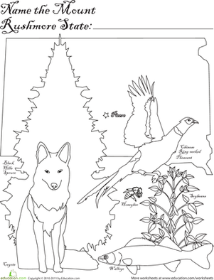 301x394 Mount Rushmore Coloring Page Worksheet