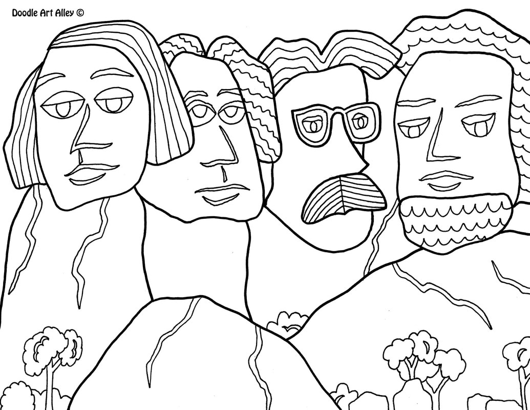 1035x800 National Parks Coloring Pages