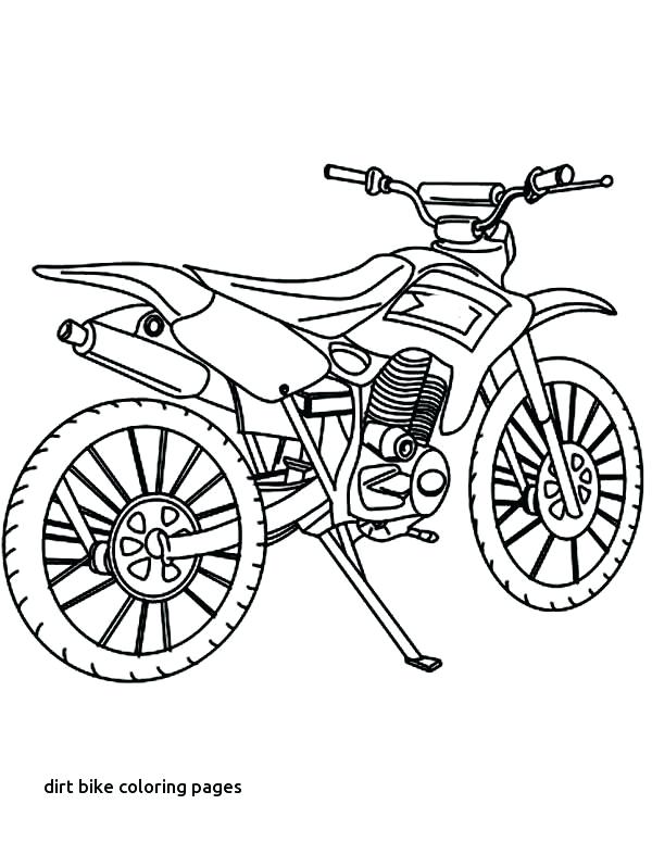 600x775 How To Draw Dirt Bike Coloring Page How To Draw Dirt Bike For Dirt