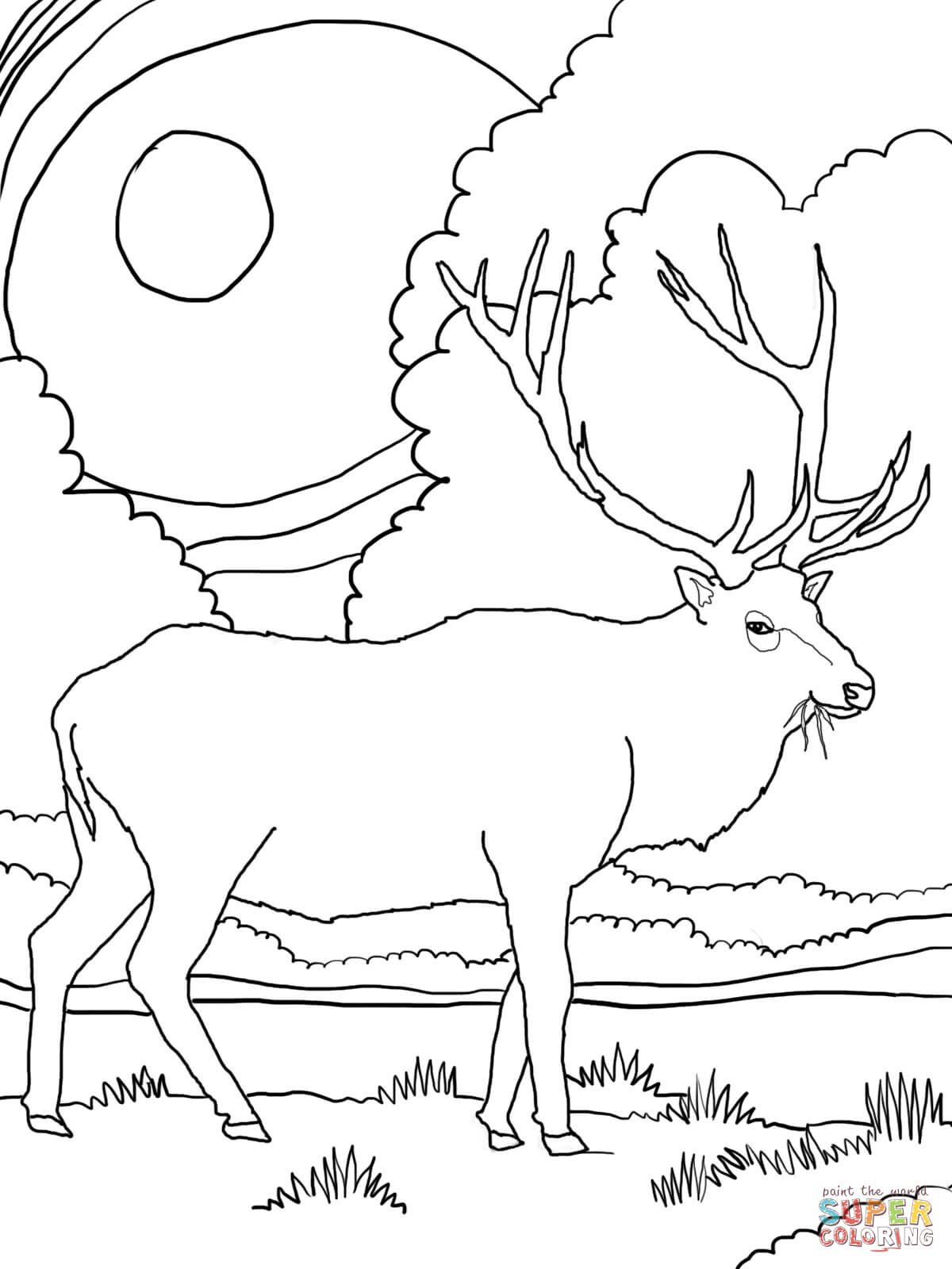 1200x1600 Mountain Coloring Pages Print