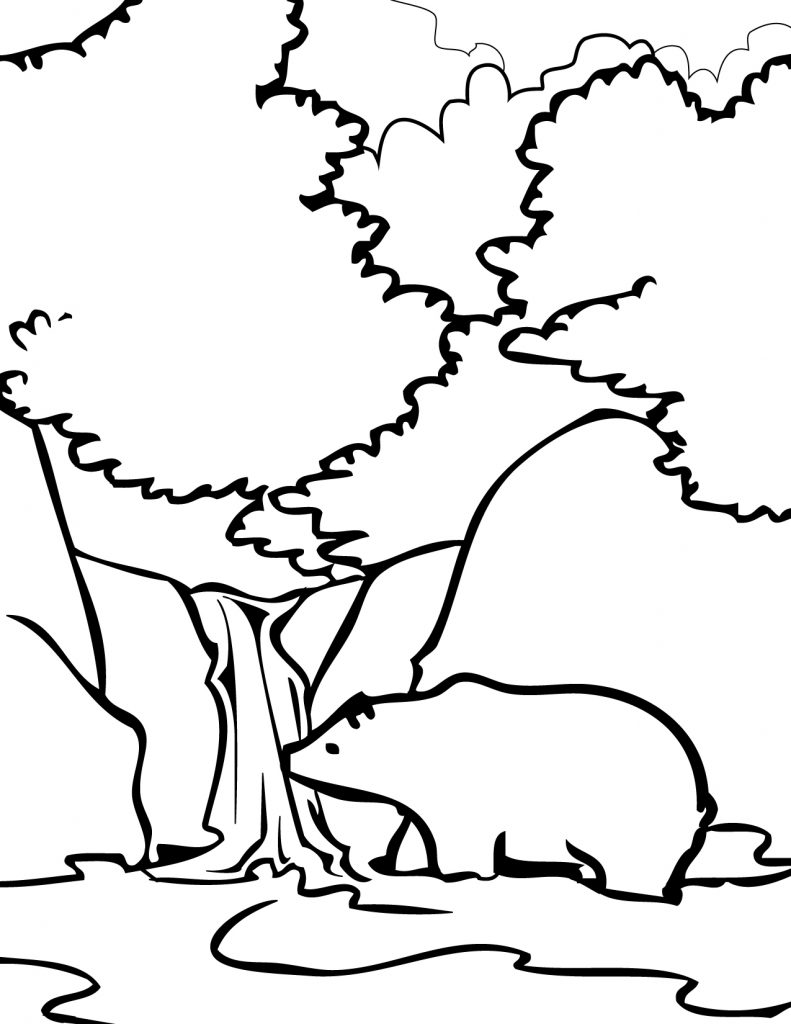 791x1024 Smoky Mountain Coloring Pages