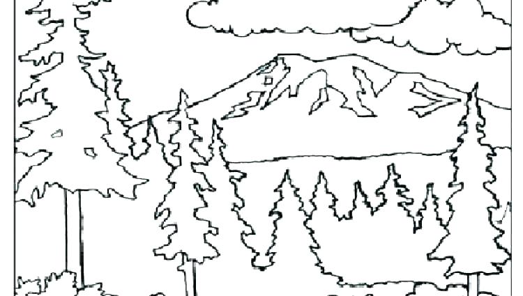 750x425 Coloring Pages Of Mountains Coloring Pages Of Mountains Printable