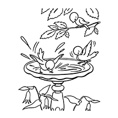 Mountain Scenery Coloring Pages