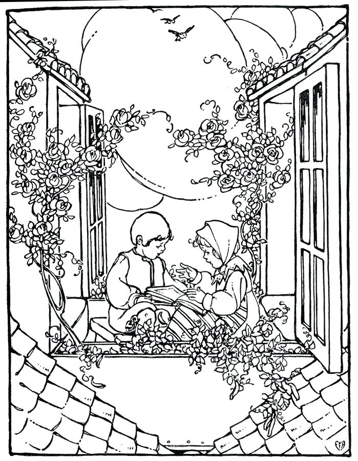 699x900 Scenery Coloring Pages Jungle Scenery Coloring Pages