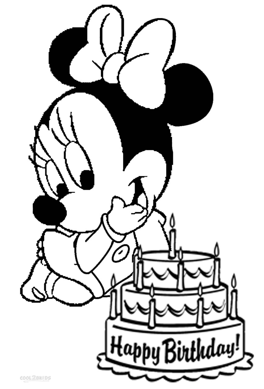 850x1254 Printable Minnie Mouse Coloring Pages For Kids Cool2bkids