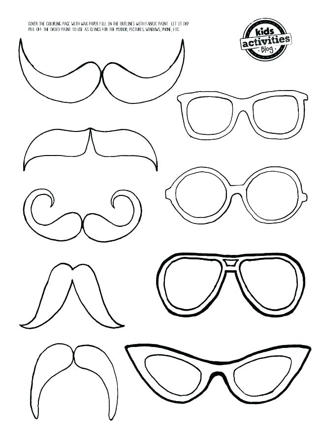 650x894 Moustache Coloring Pages Mustache Coloring Pages Mustache Coloring