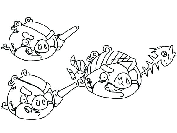 600x450 Mustache Coloring Page Moustache Coloring Angry Bird Pigs Pirates
