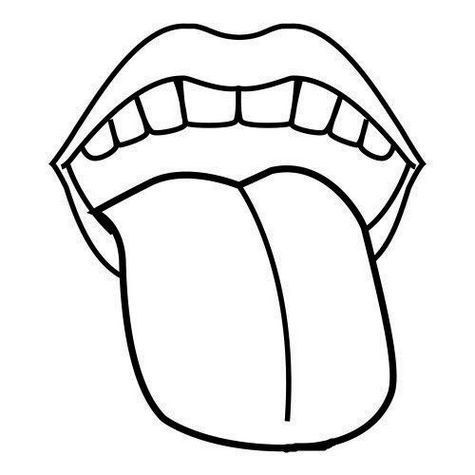 475x475 Mouth Coloring Pages