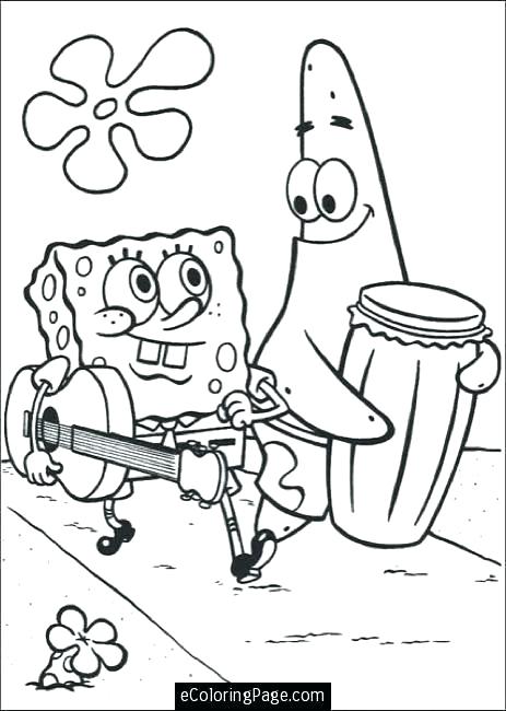 463x650 Coloring Pages Spongebob Coloring Pages Walking Printable Coloring