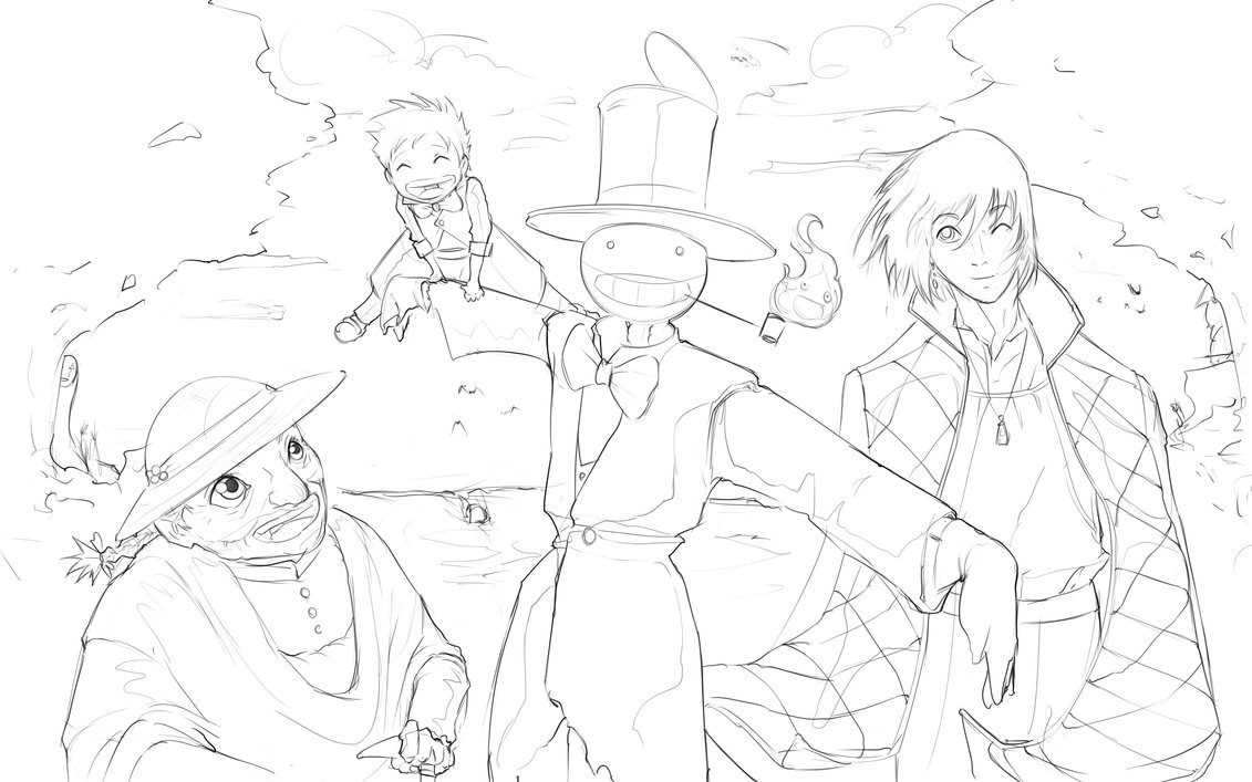 1131x707 Howls Moving Castle By Nicktheilart On Download