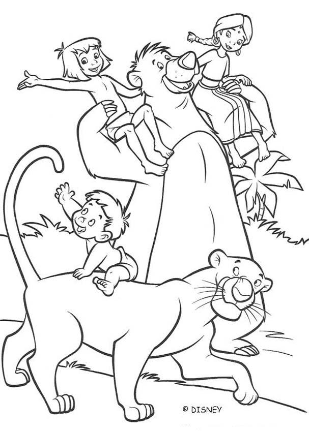 607x850 The Jungle Book 2 Disney Movie Coloring Books