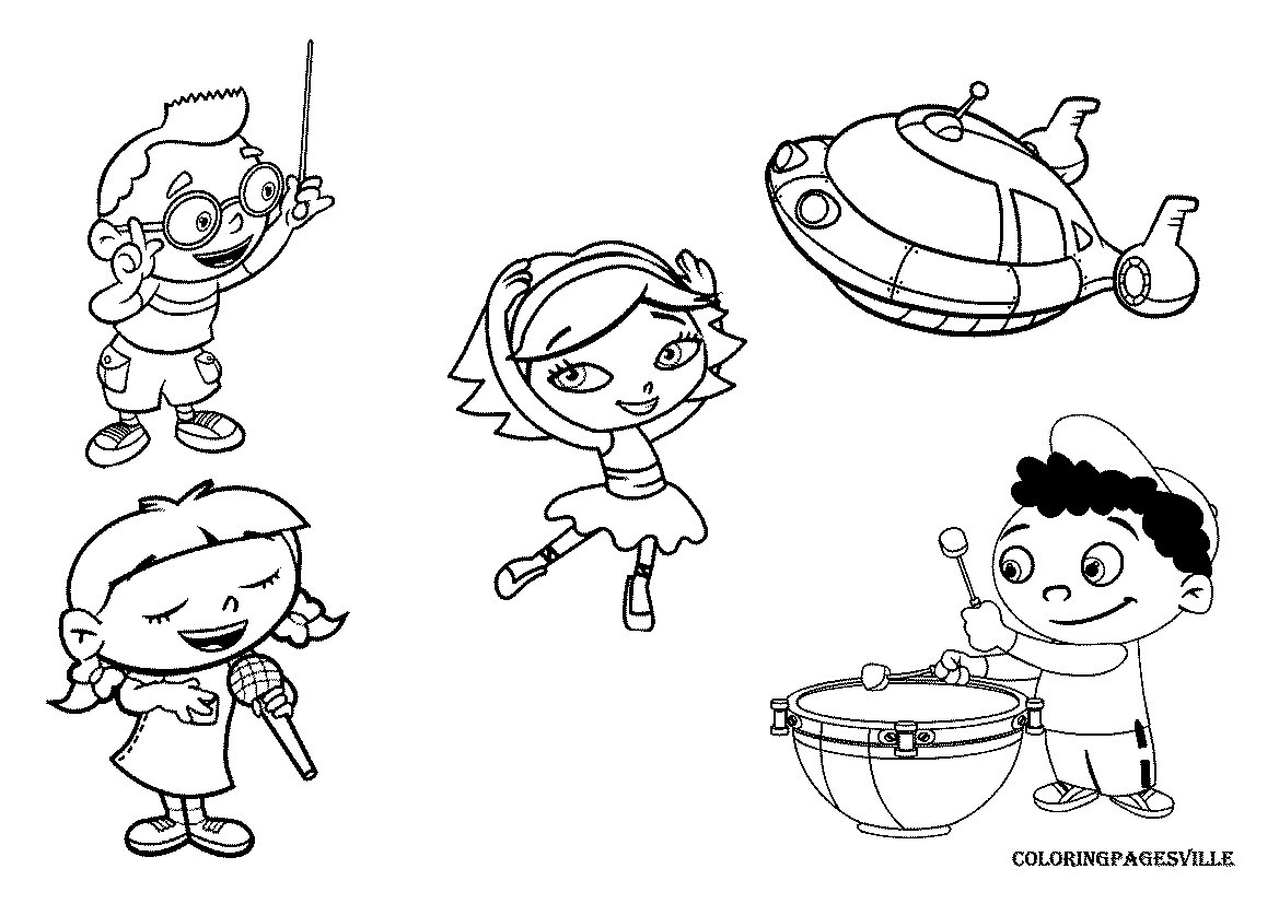 1169x827 Coloring Pages Baby Einstein New Mozart