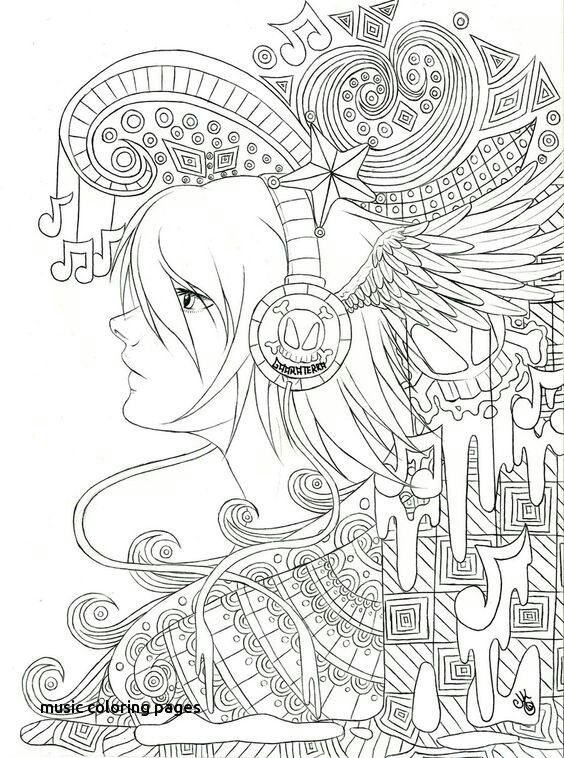 564x758 Printable Mozart Coloring Page Free Pdf