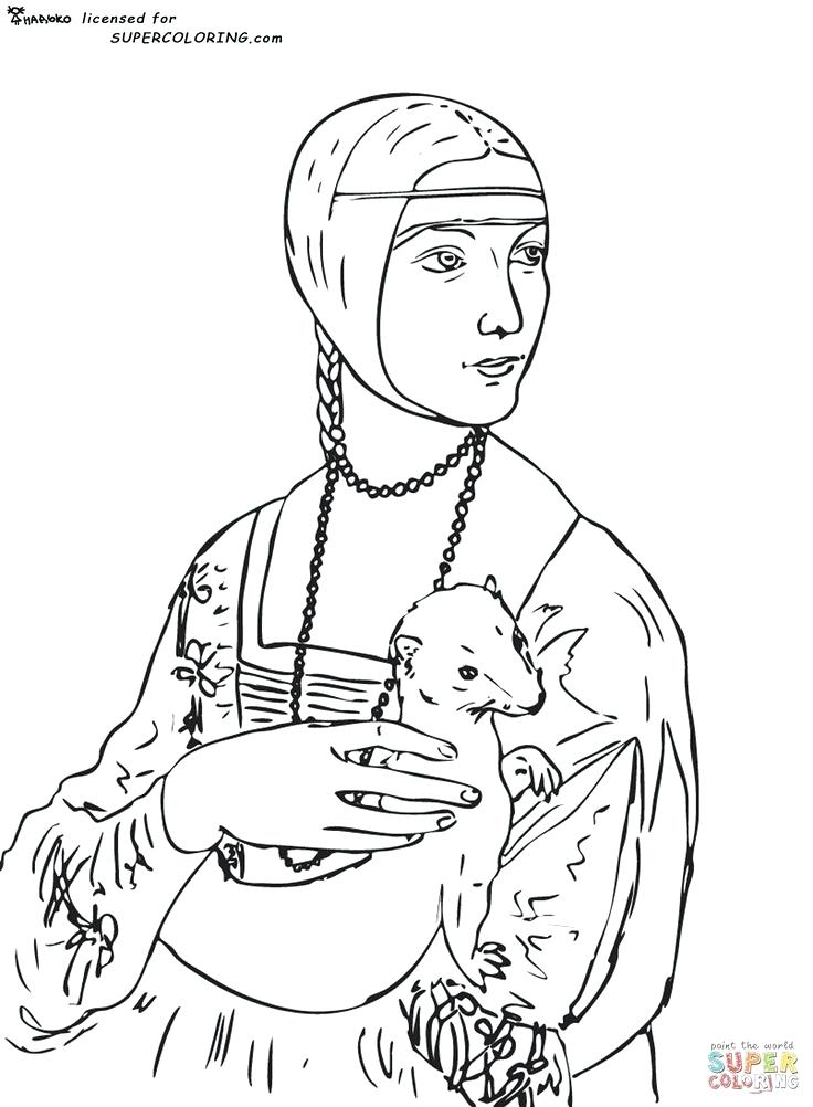 736x1002 Wolfgang Amadeus Mozart Coloring Page Free Coloring Page Coloring