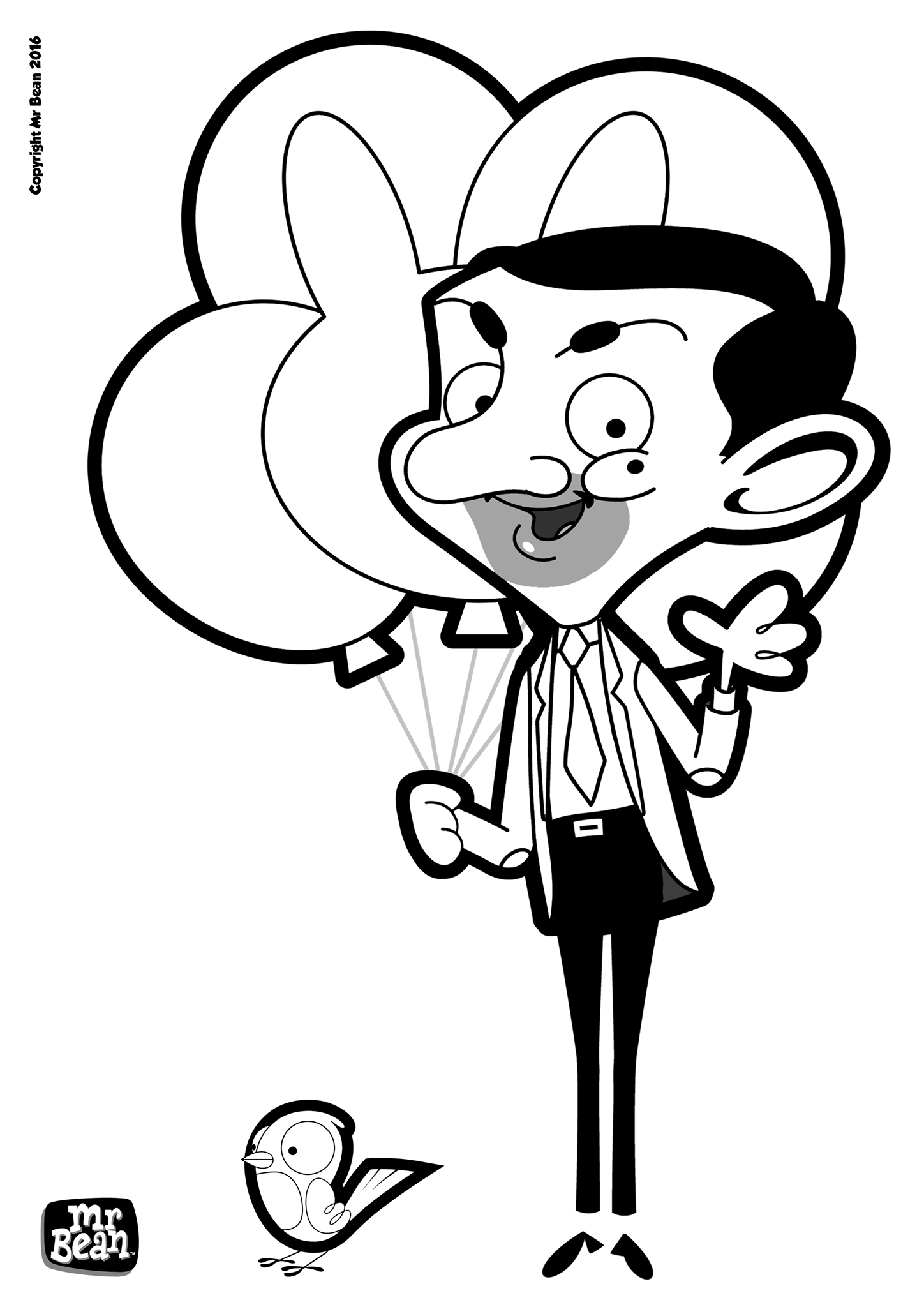 1448x2048 Mr Bean Colouring Pages Httpit.ly2hk9yhf Mr Bean