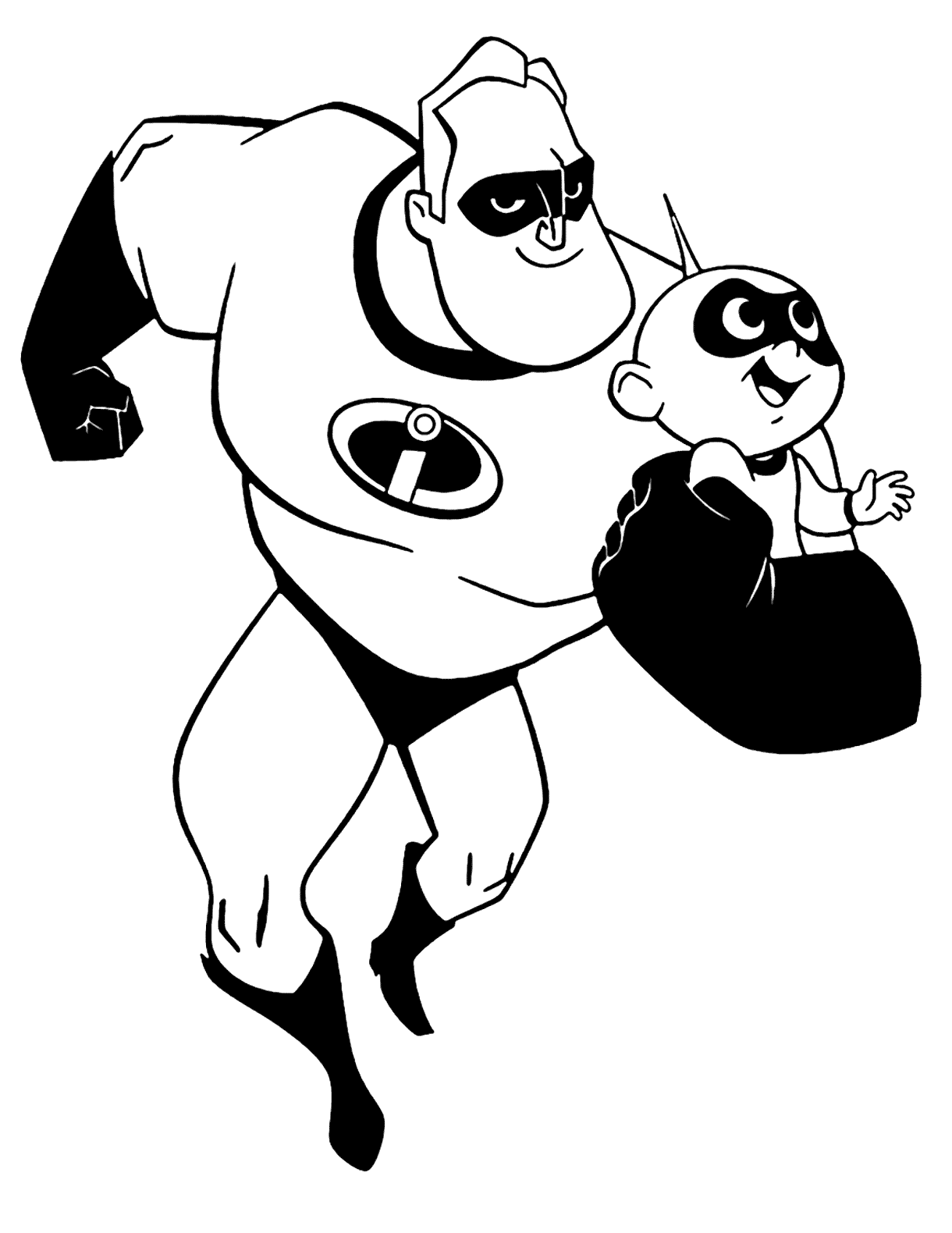 1220x1580 Incredibles 2 Coloring Pages