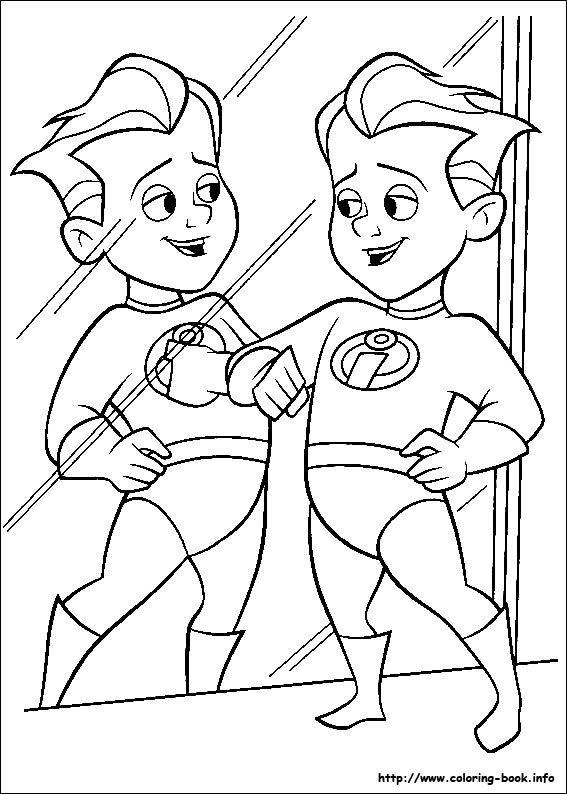567x794 The Incredibles Coloring Pages On Coloring
