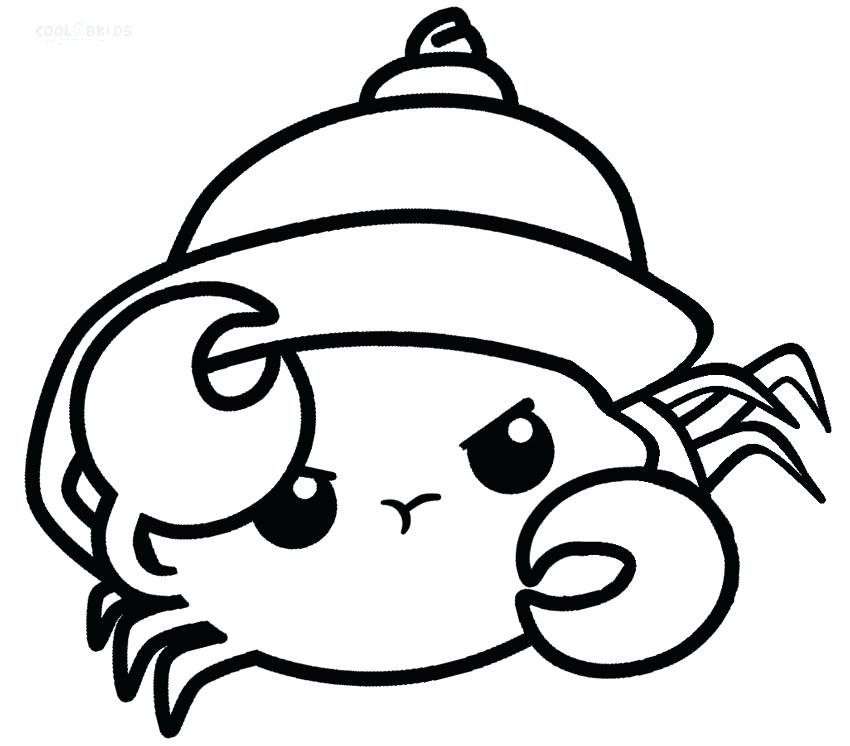 850x746 Crab Coloring Pages Hermit Crab Printable Coloring Pages Mr Krabs