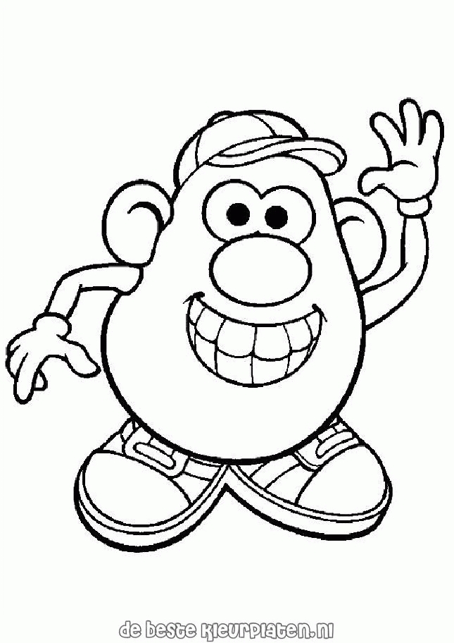 645x912 Mr Potato Head Pictures Print Free Free Coloring Sheets