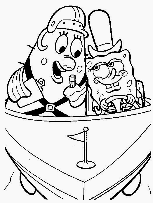 524x697 Kids Under 7 Spongebob Squarepants Coloring Pages