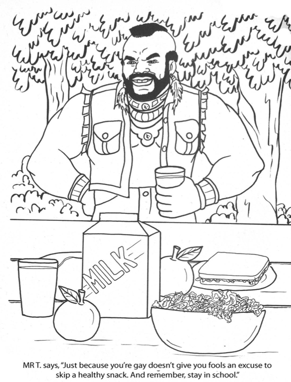 600x785 The Lost Coloring Books Of Mr. T, Vol. Ii Sweet Juniper!
