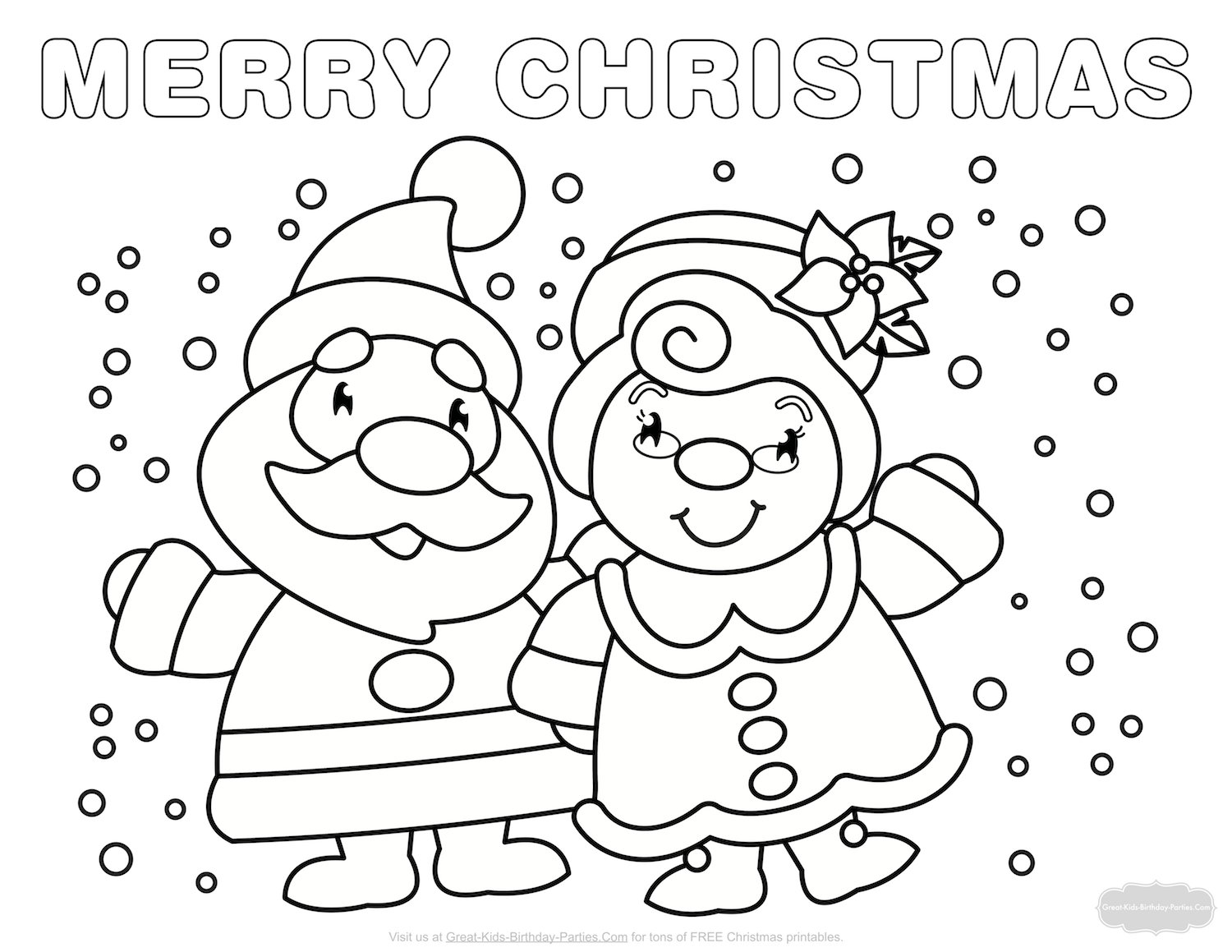 1500x1159 Mrs Claus Coloring Pages