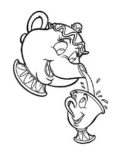 236x305 Mrs Potts Amp Chip Tattoos Amp Piercings Disney Colors