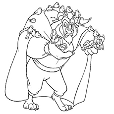 230x230 Top 10 Free Printable Beauty And The Beast Coloring Pages Online