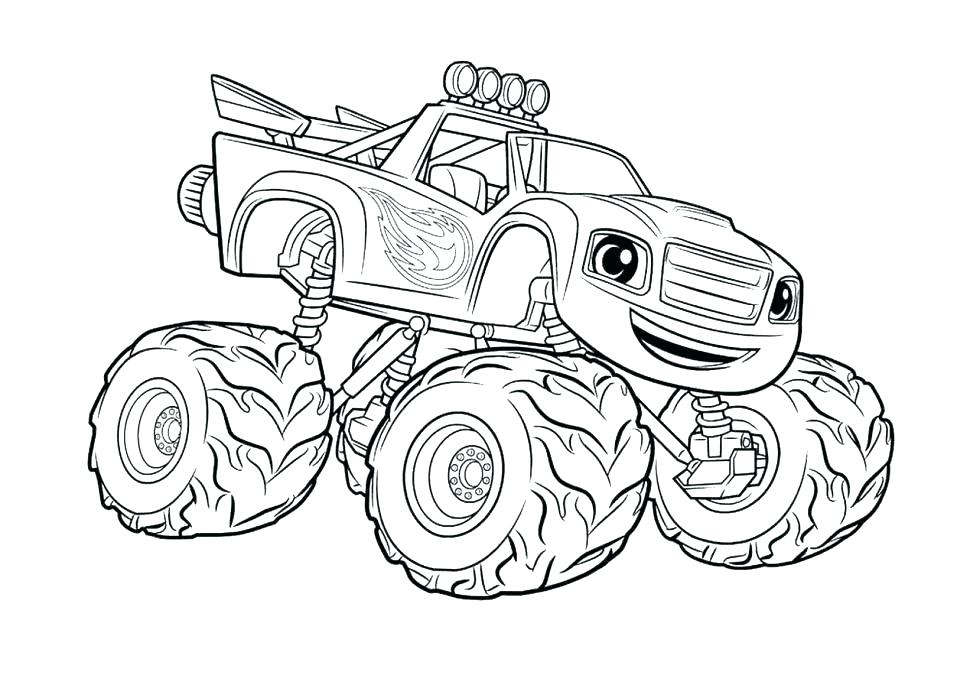 970x685 Monster Truck Coloring Pages Download Grave Digger Monster Truck