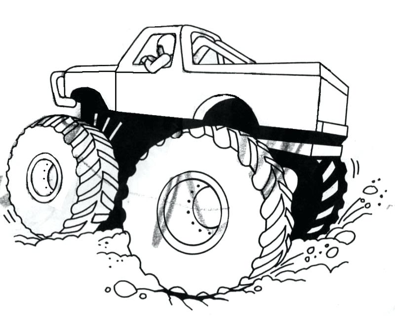 800x656 Trucks To Color Monster Trucks To Color And Print Monster Truck