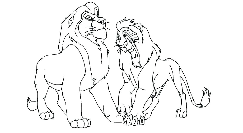 1024x559 Mufasa Coloring Pages
