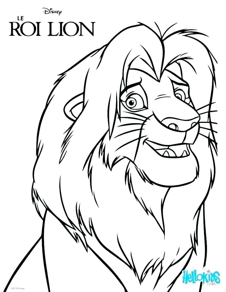 728x941 Mufasa Coloring Pages Awesome And Coloring Page Mufasa Colouring