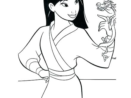 440x330 Mulan Coloring Pages Coloring Pages Elegant Coloring Page Co