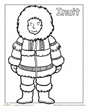 Multicultural Children Coloring Pages