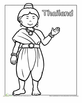 350x440 Multicultural Coloring Pages Preschoolers ~ Best Ideas