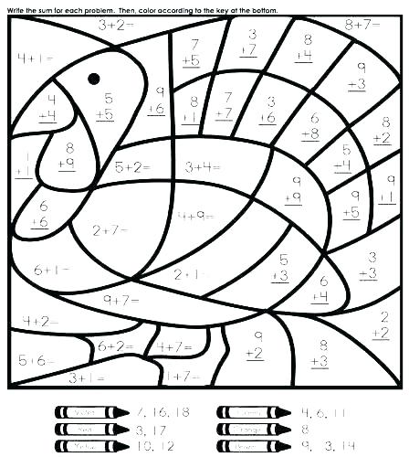448x500 Color By Number Color By Number Coloring Squared Color Printable