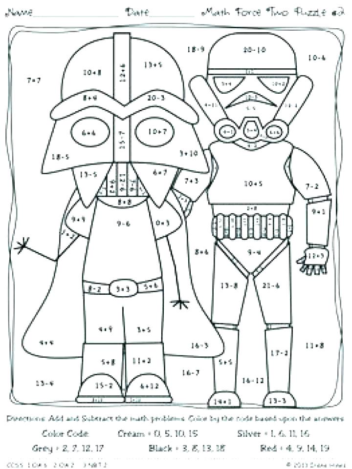 720x961 Multiplication Coloring Pages Fraction Coloring Sheets In Addition