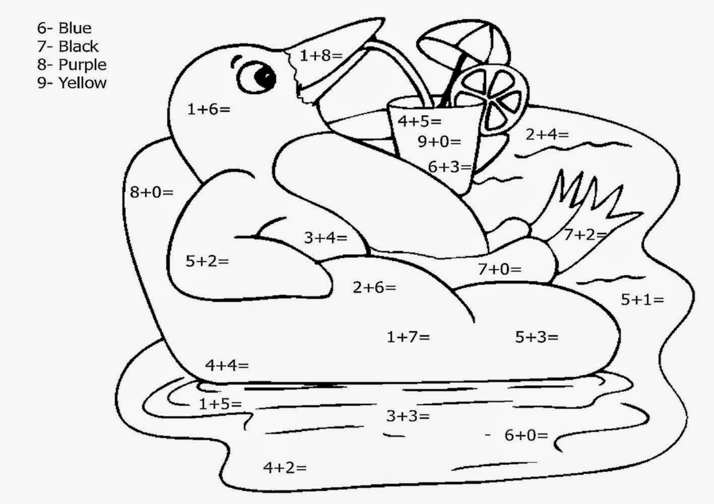 1417x1000 Phenomenal Math Coloring Pages Jr Division Page Basic