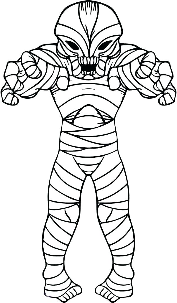 600x1028 Mummy Coloring Pages Halloween Mummy Coloring Page Mummy Coloring