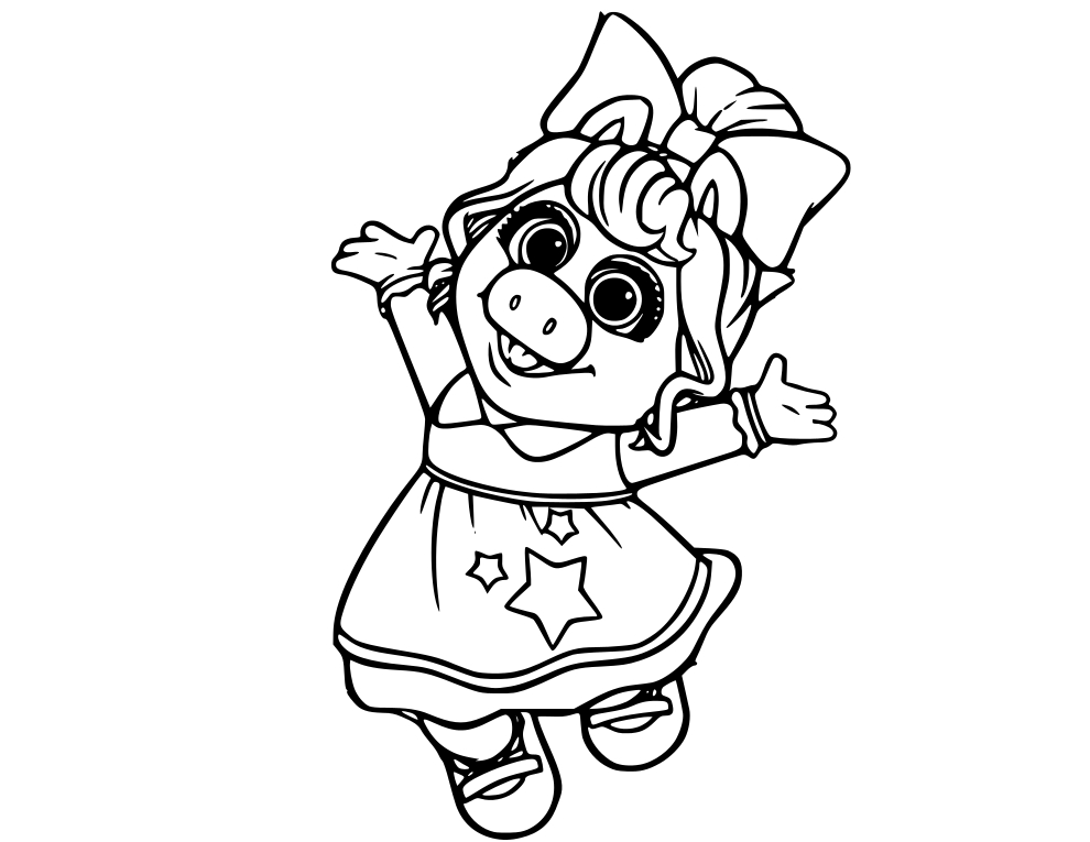 Muppet Babies Coloring Pages