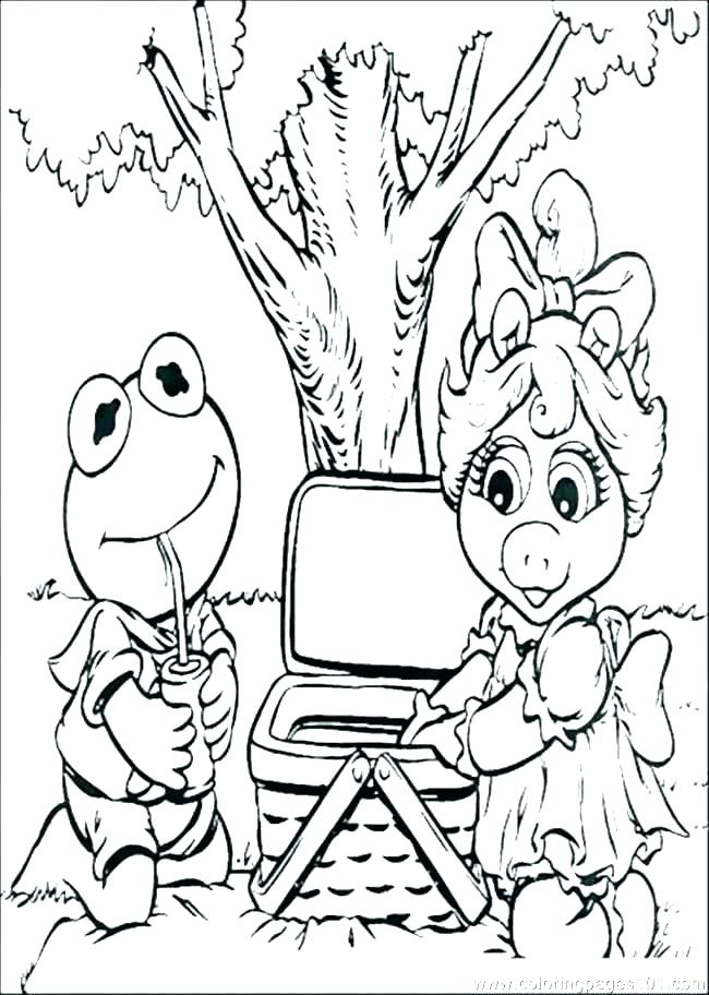 650x912 Muppet Coloring Pages Piggy Muppets Coloring Pages Print Free