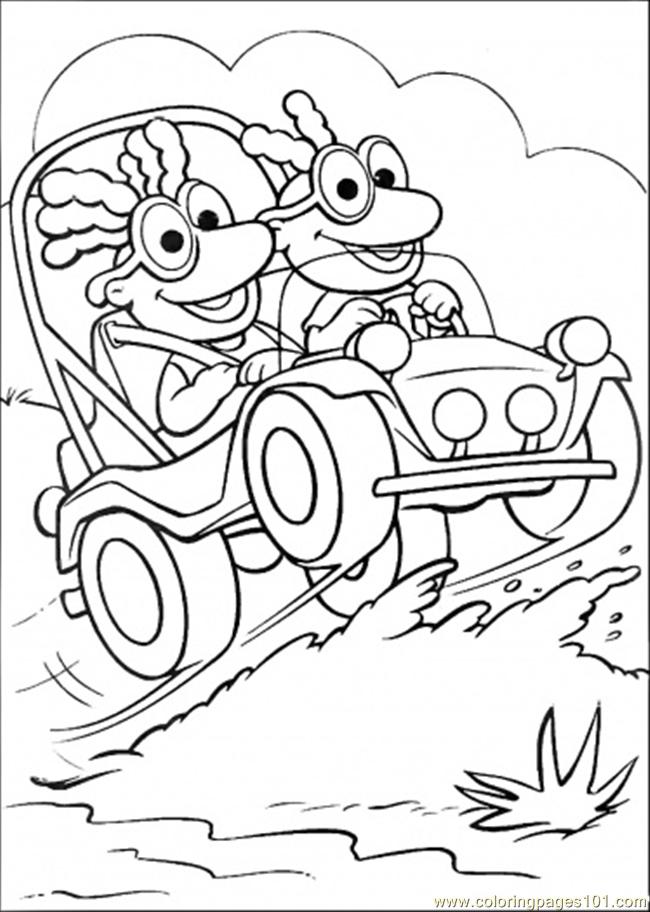 650x912 Muppet Babies Coloring Pages Animal Muppet Colouring Pages
