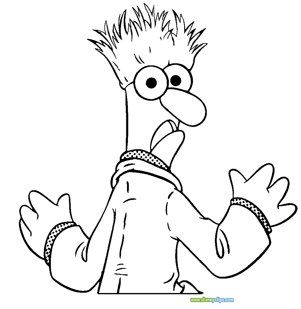Muppets Animal Coloring Pages