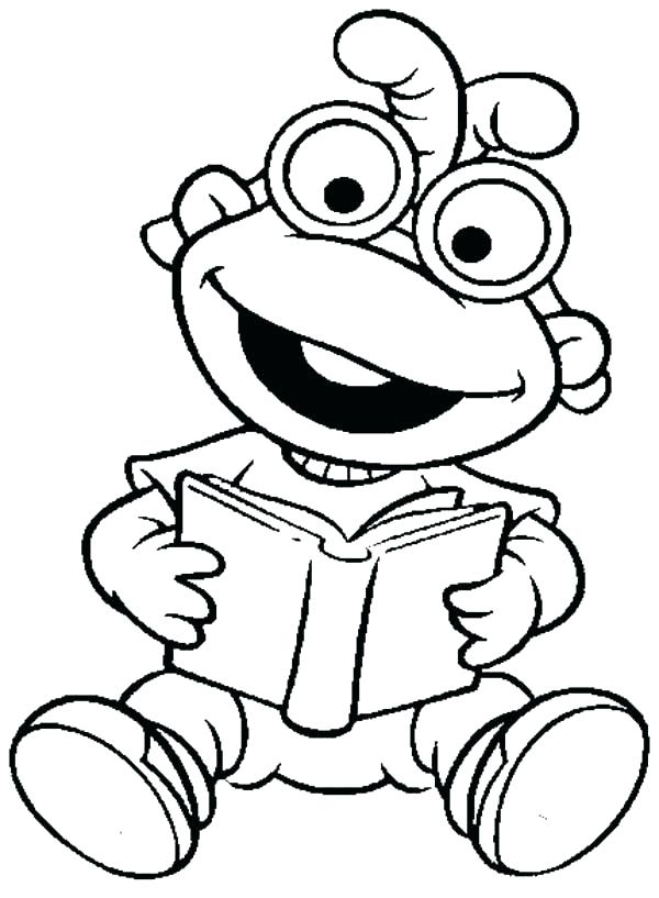 600x817 Muppet Babies Coloring Pages Babies Coloring Pages Animal