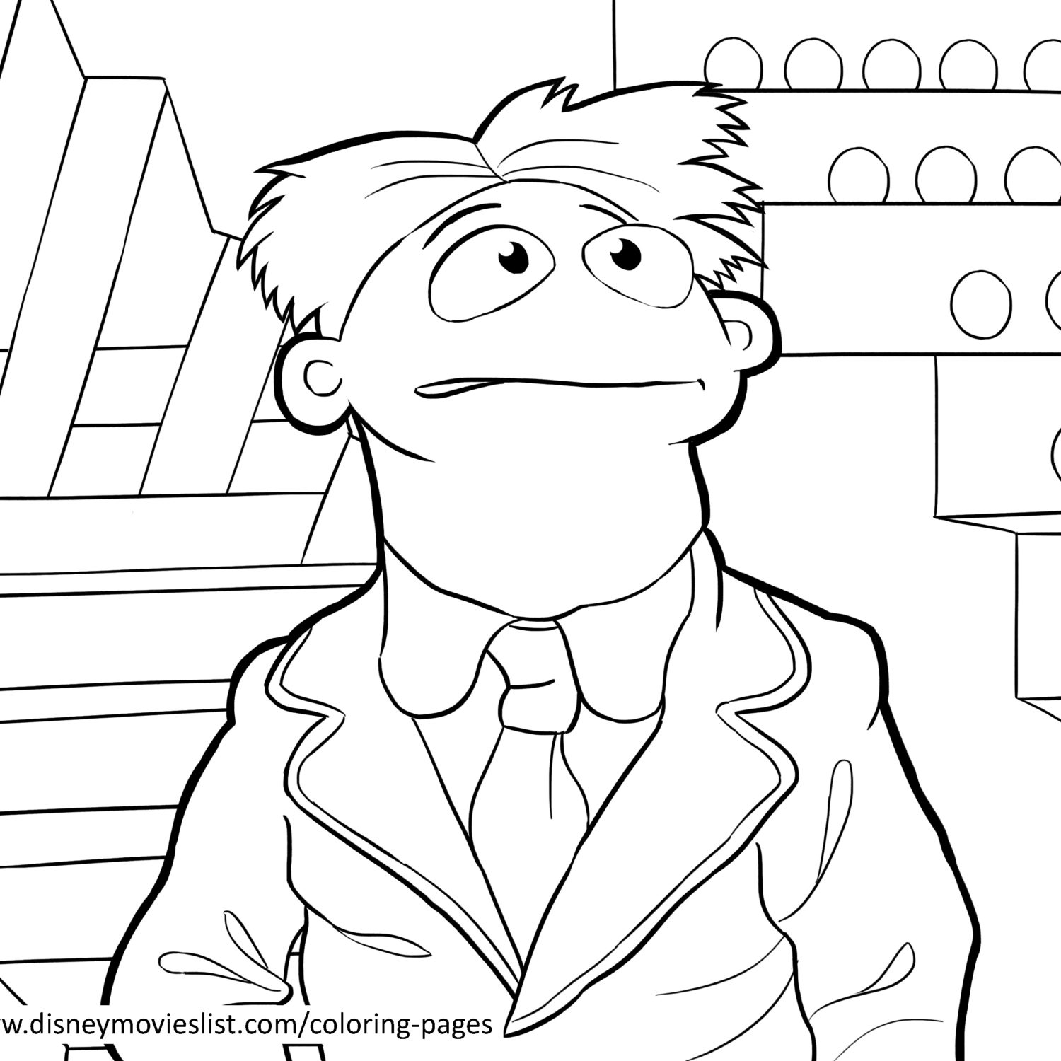 1500x1500 Gonzo Coloring Page Free Printable In Muppet Pages Cartoons Babies
