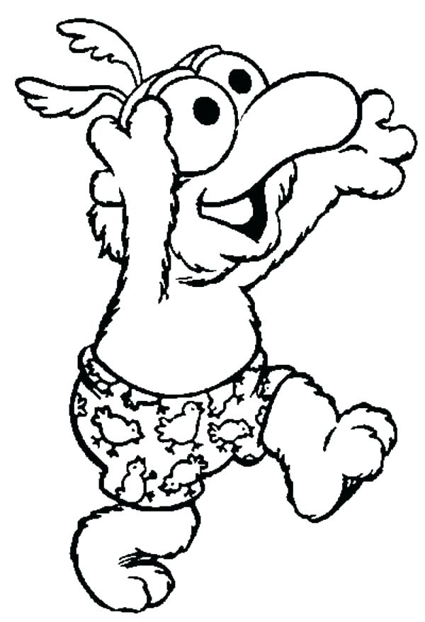 600x878 Muppets Coloring Pages Coloring Pages Babies Coloring Pages Babies