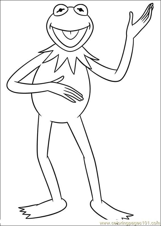 567x794 Coloring Pages Muppets 07 (Cartoons Gt Muppet Babies)