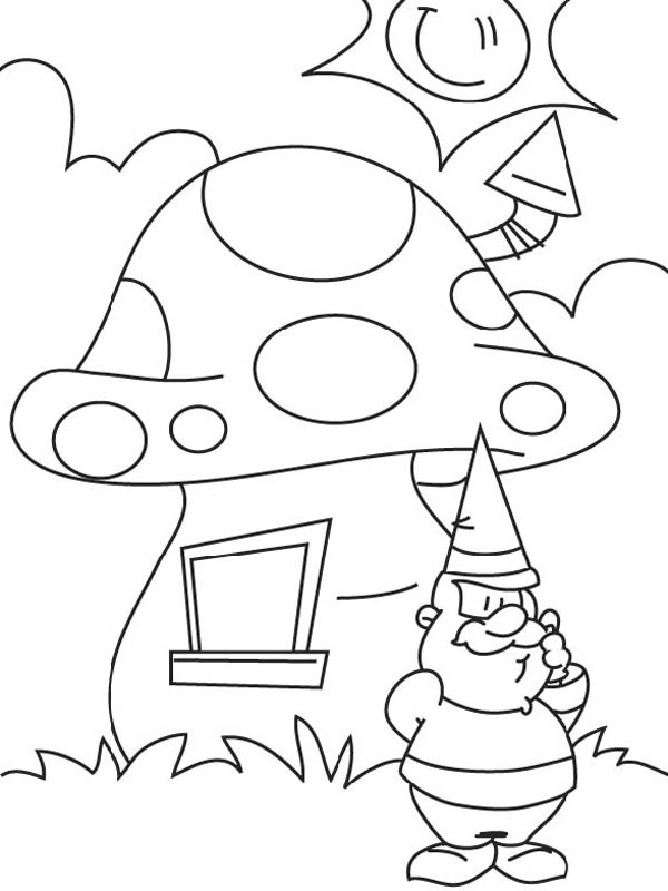 600x800 Mushroom House Coloring Pages ~ Best Ideas For Printable