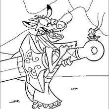 220x220 Mulan And Mushu Coloring Pages