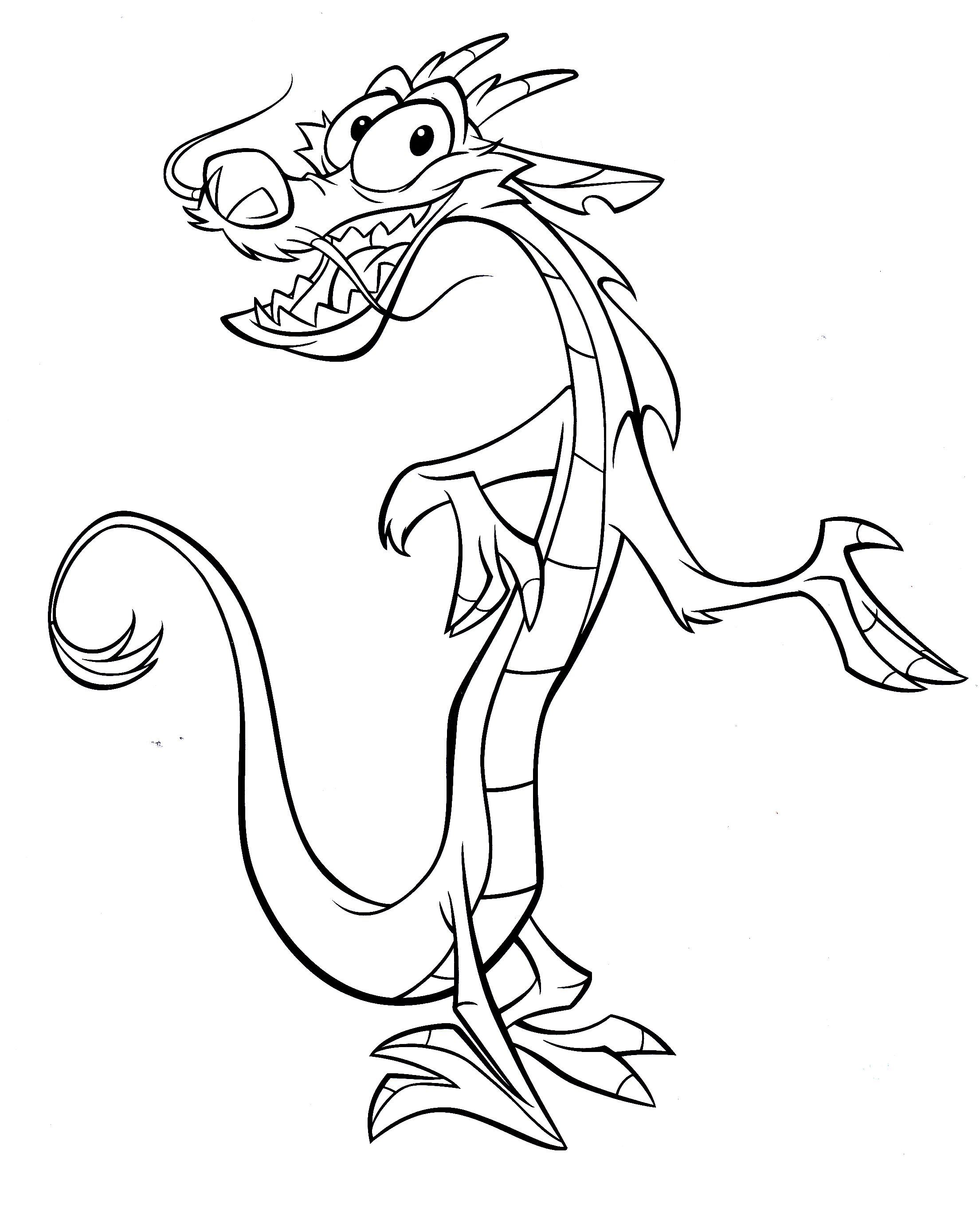 2210x2743 Mushu Blue Selah Disney Sidekick Series Disney
